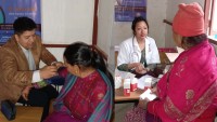 दल्चोकीमा निःशुल्क महिला स्वास्थ्य शिविर सम्पन्न, ६८ जनाले लिए सेव